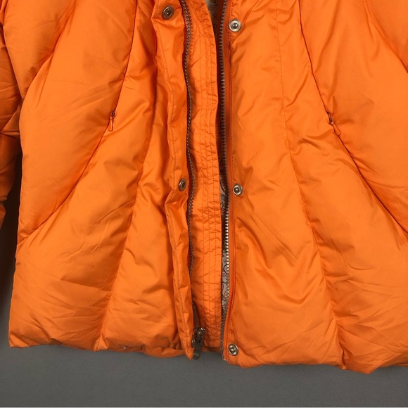 SUNICE Goose Down Puffer Jacket Coat Size 8 Full Zip Thumbhole Sleeve Inner Hood - Picture 6 of 16